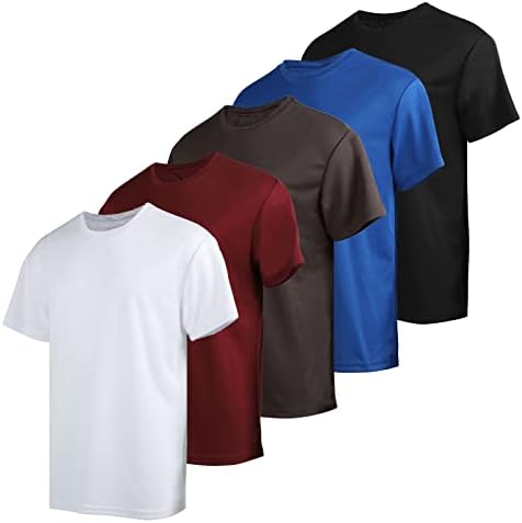 חולצות דחיסה לגברים של יאסומונד, חולצות צוואר צוואר יבש מהירות של גברים | אימון חדר כושר ספורטיבי